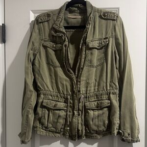 Max Jeans Khaki Women's Utility Jacket